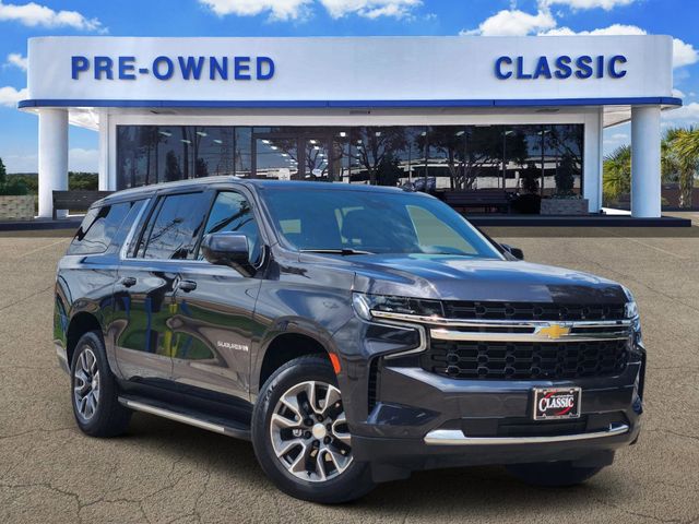 Dark Ash Metallic 2024 Chevrolet Suburban LS 4WD SUV / Crossover Four-Wheel Drive