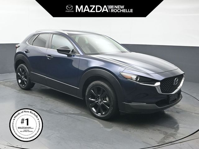 Deep Crystal Blue Mica 2022 Mazda CX-30 2.5 Turbo AWD SUV / Crossover All-Wheel Drive 6-Speed Automatic