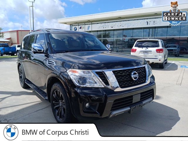 Super Black 2019 Nissan Armada SUV / Crossover Four-Wheel Drive 7-Speed Automatic