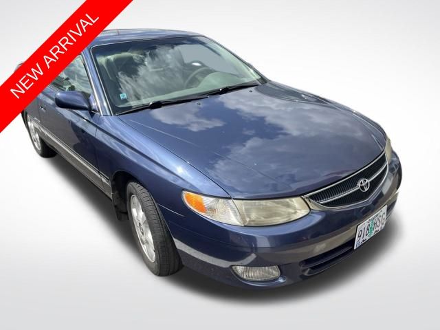 Twilight Blue Pearl 2000 Toyota Camry Solara Coupe Front-Wheel Drive 5-Speed Manual