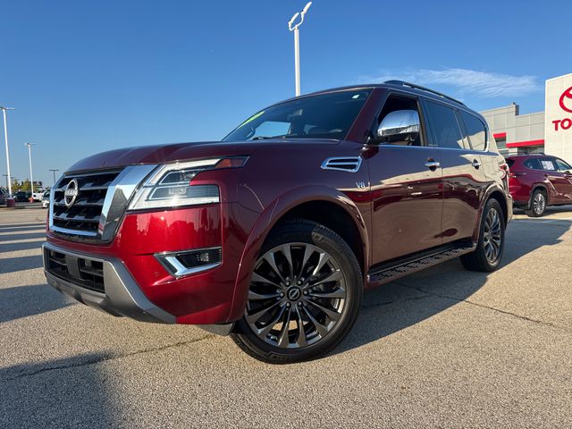 Red Pearl 2022 Nissan Armada SUV / Crossover 4X2 7-Speed Automatic