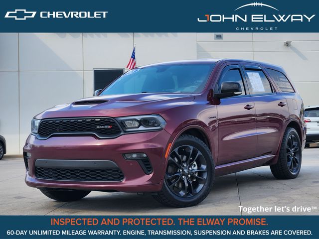 Octane Red Pearlcoat 2021 Dodge Durango SUV / Crossover All-Wheel Drive 8-Speed Automatic