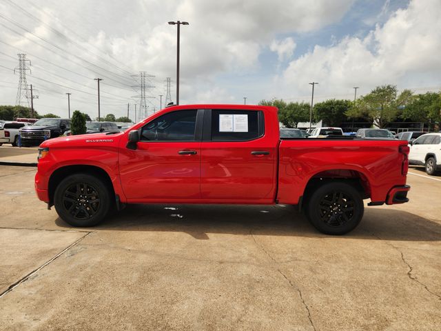 2022 Chevrolet Silverado 1500 Custom Red at Gullo Toyota
