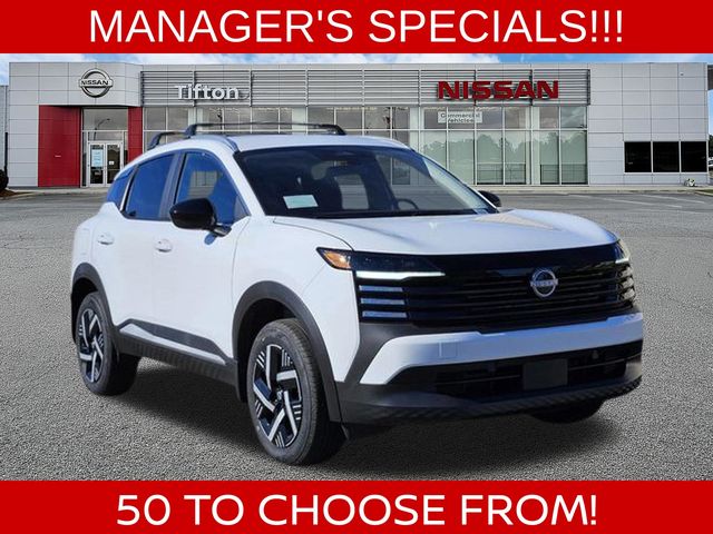 White (Fresh Powder) 2026 Nissan Kicks SUV / Crossover Front-Wheel Drive Continuously Variable Transmission