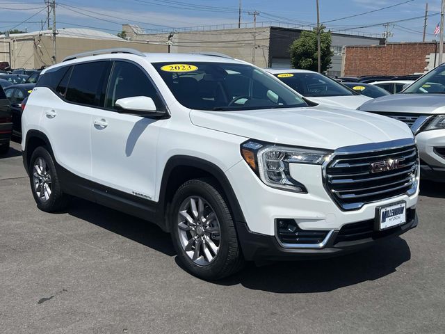 Summit White 2023 GMC Terrain SLT AWD SUV / Crossover All-Wheel Drive 9-Speed Automatic