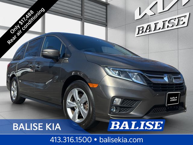 Gray 2019 Honda Odyssey EX FWD Minivan Front-Wheel Drive 9-Speed Automatic