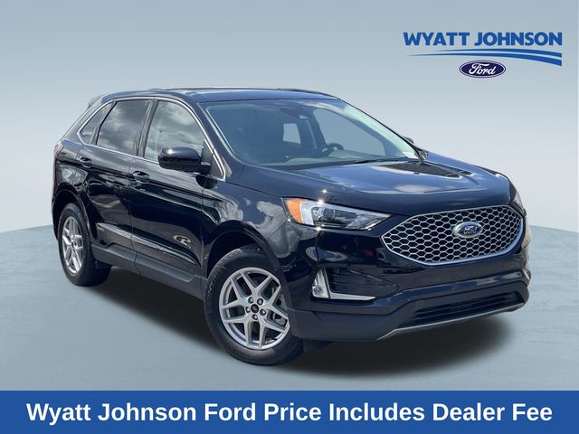 Black Metallic 2024 Ford Edge SUV / Crossover All-Wheel Drive 8-Speed Automatic