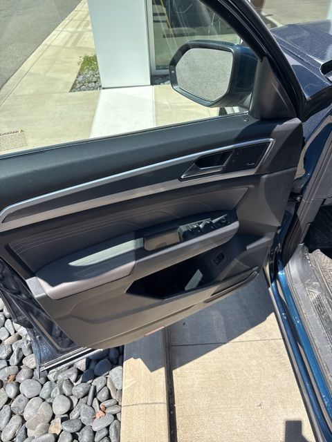 2023 Volkswagen Atlas Cross Sport 3.6L V6 SEL Premium R-Line Blue at Sutliff Volkswagen