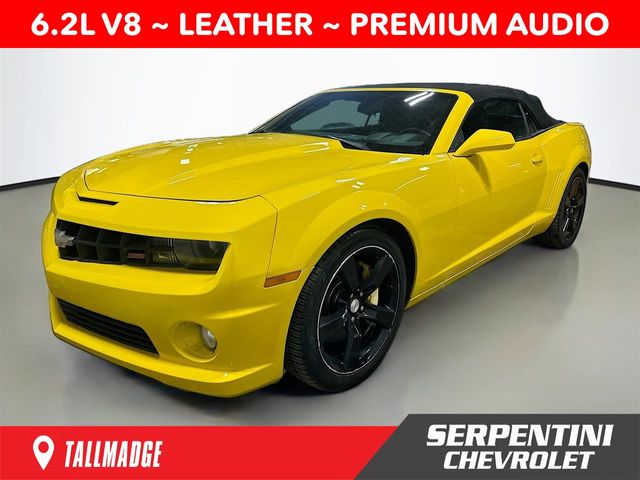 Rally Yellow 2012 Chevrolet Camaro 2SS Convertible RWD Convertible Rear-Wheel Drive 6-Speed Automatic