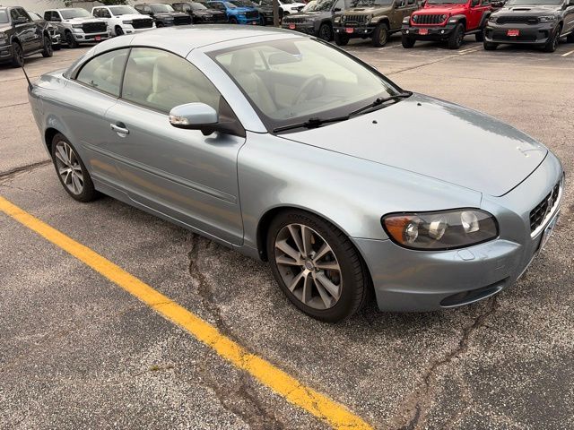 Celestial Blue Metallic 2010 Volvo C70 Convertible Front-Wheel Drive 5-Speed Automatic