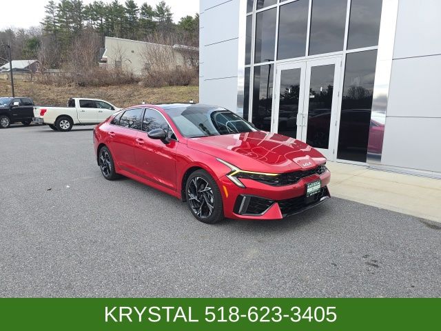Runway Red 2025 Kia K5 GT-Line FWD Sedan Front-Wheel Drive 8-Speed Automatic