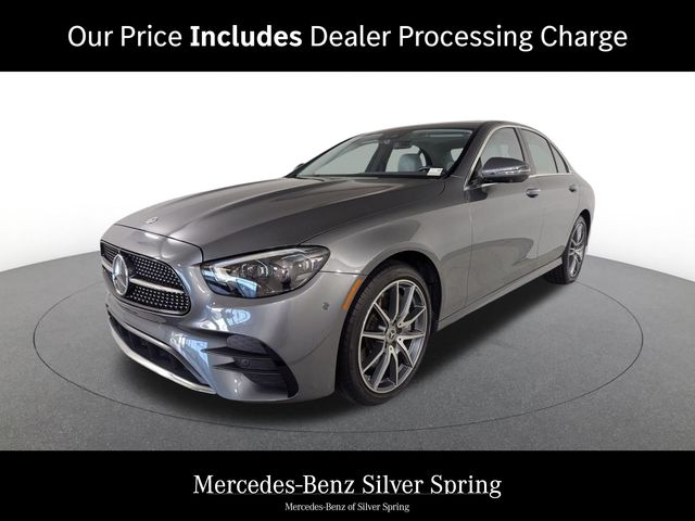 Selenite Gray Metallic 2023 Mercedes-Benz E-Class Sedan All-Wheel Drive 9-Speed Automatic
