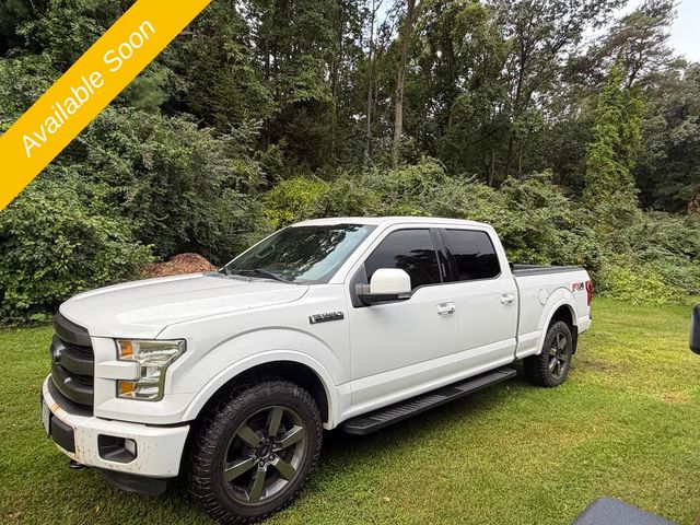 White 2016 Ford F-150 Pickup Truck Four-Wheel Drive 6-Speed Automatic