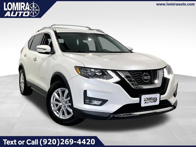 White 2019 Nissan Rogue SUV / Crossover Front-Wheel Drive Continuously Variable Transmission
