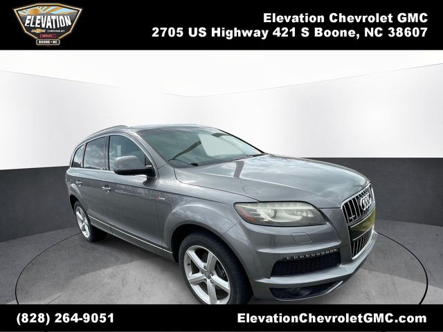 Graphite Gray Metallic 2013 Audi Q7 3.0T quattro S-Line Prestige SUV / Crossover All-Wheel Drive 8-Speed Automatic