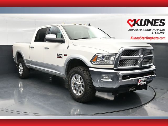 Pearl White 2018 RAM 2500 Pickup Truck Four-Wheel Drive 6-Speed Automatic