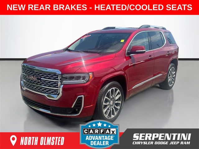 Cayenne Red Tintcoat 2021 GMC Acadia SUV / Crossover Four-Wheel Drive 9-Speed Automatic