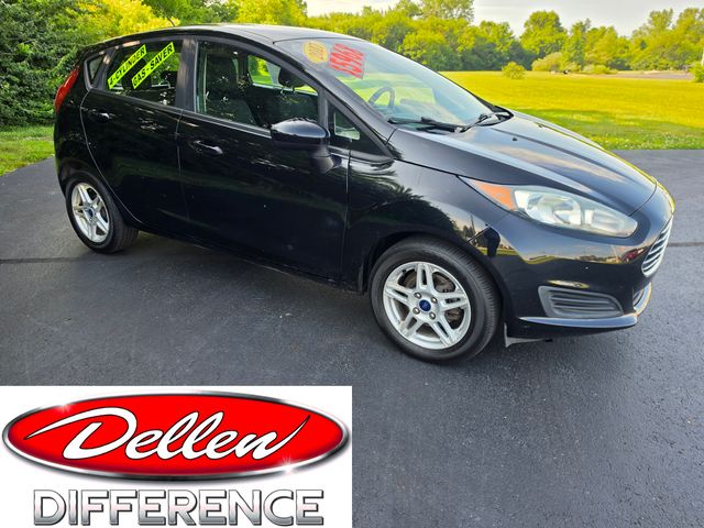 Shadow Black 2017 Ford Fiesta Hatchback Front-Wheel Drive 6-Speed Automatic