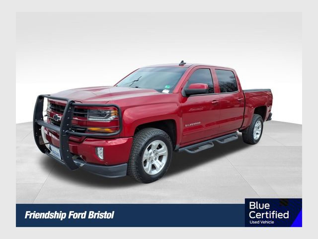 Cajun Red Tintcoat 2018 Chevrolet Silverado 1500 LT Crew Cab 4WD Pickup Truck Four-Wheel Drive 6-Speed Automatic Overdrive
