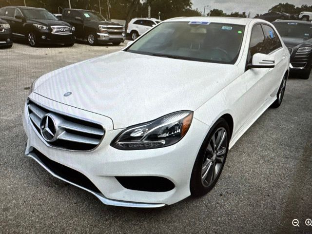 White 2015 Mercedes-Benz E-Class Sedan Rear-Wheel Drive 7-Speed Automatic