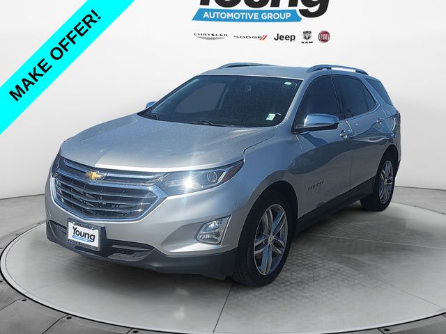 Silver Ice Metallic 2019 Chevrolet Equinox SUV / Crossover Four-Wheel Drive 9-Speed Automatic Overdrive