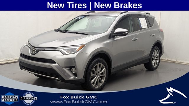 Silver Sky Metallic 2016 Toyota RAV4 SUV / Crossover All-Wheel Drive 6-Speed Automatic