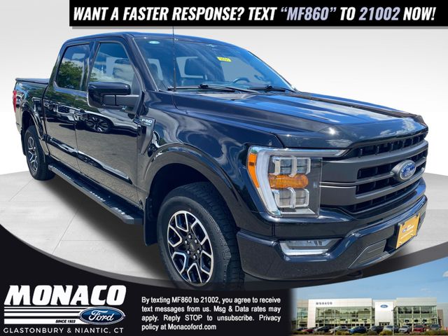 Black Metallic 2023 Ford F-150 Pickup Truck Four-Wheel Drive Automatic