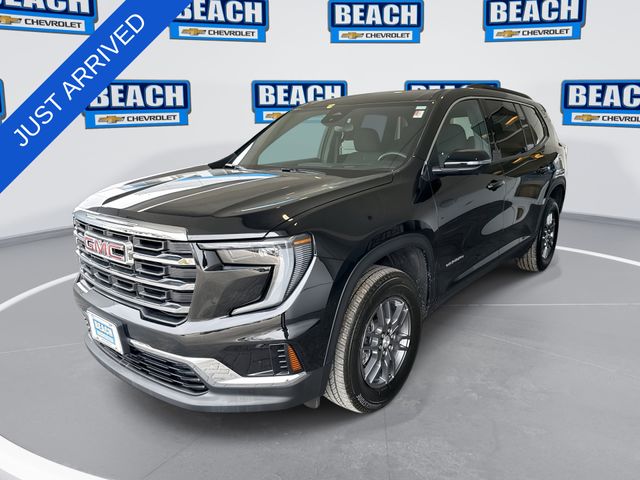 Black (Ebony Twilight Metallic) 2025 GMC Acadia Elevation AWD SUV / Crossover Four-Wheel Drive 8-Speed Automatic