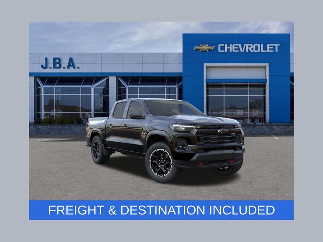 Black 2026 Chevrolet Colorado Z71 Crew Cab 4WD Pickup Truck Four-Wheel Drive 8-Speed Automatic