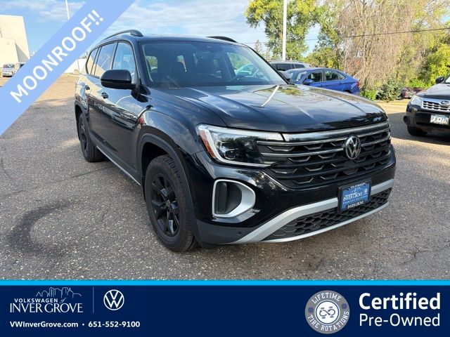 Deep Black Pearl 2026 Volkswagen Atlas SUV / Crossover All-Wheel Drive 8-Speed Automatic