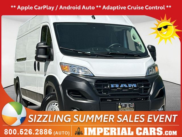 Bright White Clearcoat 2025 RAM ProMaster Van  9-Speed Automatic