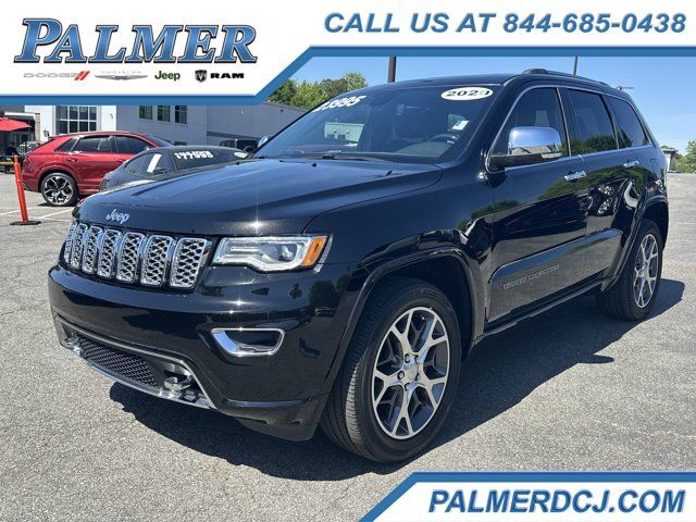 Diamond Black Crystal Pearlcoat 2020 Jeep Grand Cherokee Overland RWD SUV / Crossover 4X2 8-Speed Automatic