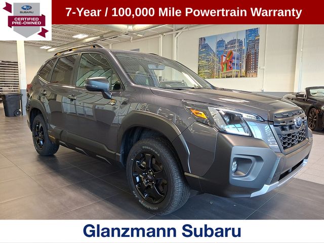 Magnetite Gray Metallic 2025 Subaru Forester SUV / Crossover All-Wheel Drive Continuously Variable Transmission