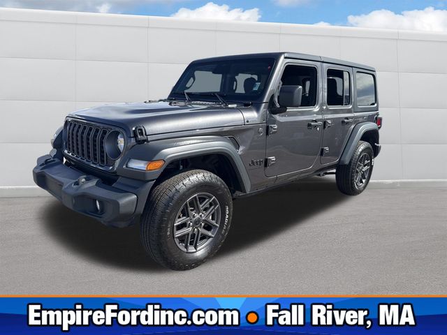 Crystal Metallic 2025 Jeep Wrangler SUV / Crossover Four-Wheel Drive 8-Speed Automatic