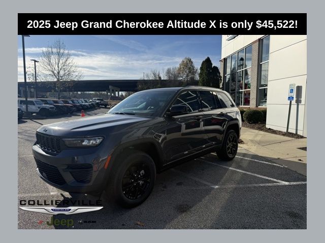 Baltic Gray Metallic Clearcoat 2025 Jeep Grand Cherokee SUV / Crossover Four-Wheel Drive 8-Speed Automatic