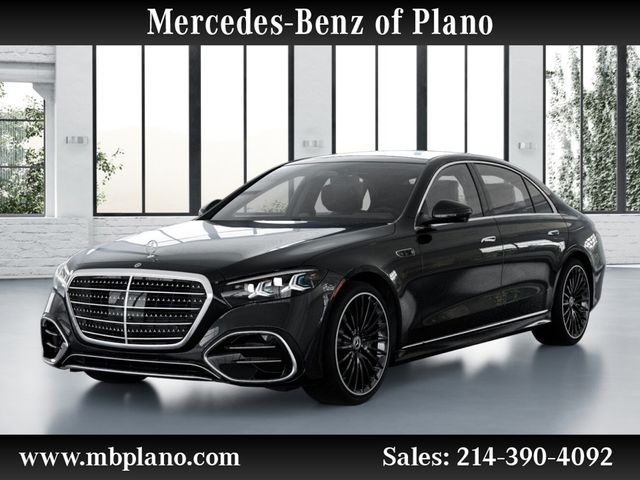 Obsidian Black Metallic 2027 Mercedes-Benz S-Class Sedan All-Wheel Drive 9-Speed Automatic