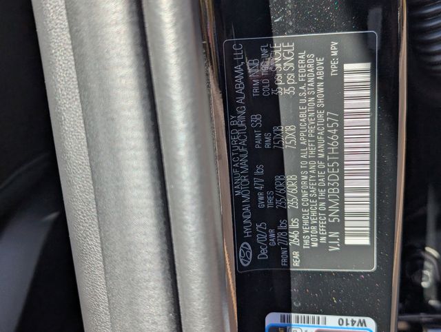 New 2026 Black Hyundai SEL image 28