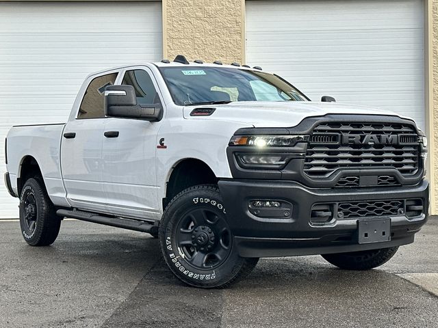 Bright White Clearcoat 2026 RAM 2500 Tradesman Crew Cab 4WD Pickup Truck Four-Wheel Drive 8-Speed Automatic
