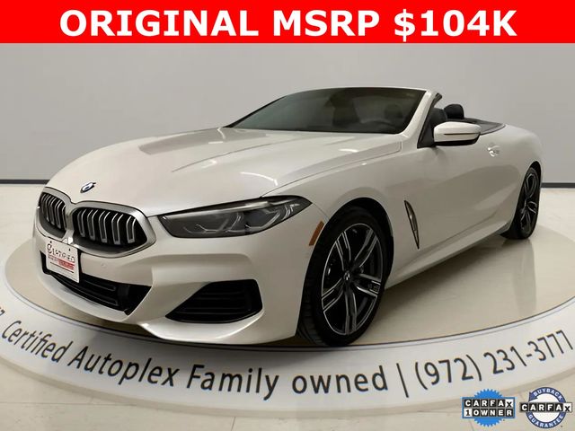 Mineral 2025 BMW 8 Series 840i xDrive Convertible AWD Convertible All-Wheel Drive 8-Speed Automatic