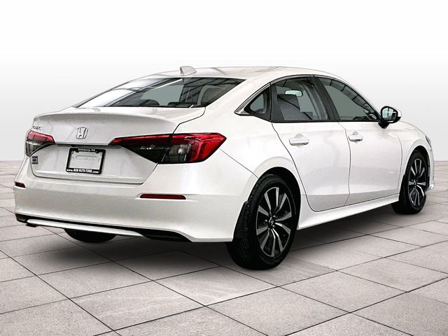 2023 Honda Civic EX White at Bob Ruth Ford
