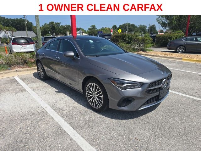 Mountain Gray Metallic 2025 Mercedes-Benz CLA Coupe Front-Wheel Drive 8-Speed Dual Clutch