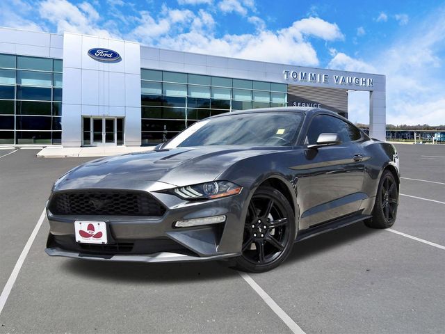 Gray (Magnetic) 2018 Ford Mustang EcoBoost Coupe RWD Coupe Rear-Wheel Drive Automatic