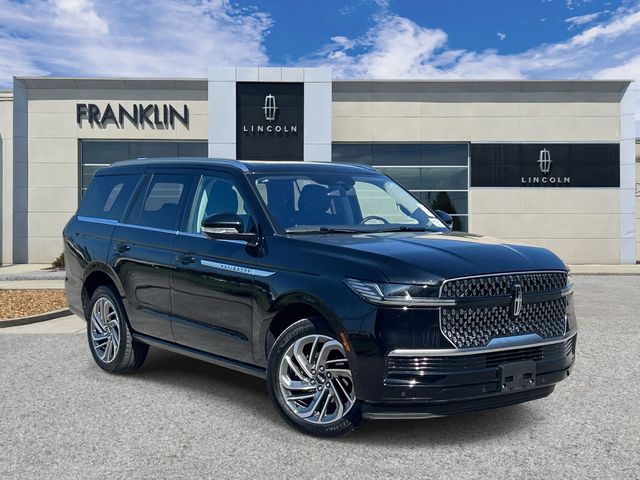 Infinite Black Metallic Clearcoat 2025 Lincoln Navigator SUV / Crossover Four-Wheel Drive Automatic