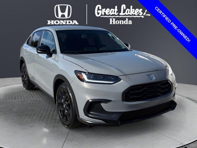 Urban Gray Pearl 2025 Honda HR-V SUV / Crossover All-Wheel Drive Continuously Variable Transmission
