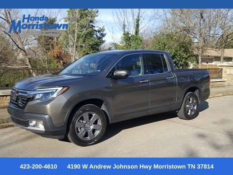 Pewter Metallic 2020 Honda Ridgeline Pickup Truck All-Wheel Drive 9-Speed Automatic