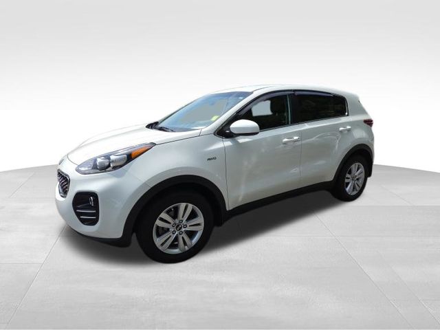 Clear White 2019 Kia Sportage LX AWD SUV / Crossover All-Wheel Drive 6-Speed Automatic Overdrive
