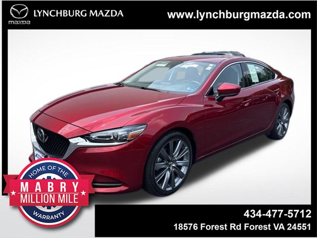 Soul Red Crystal Metallic 2019 Mazda MAZDA6 Sedan Front-Wheel Drive 6-Speed Automatic