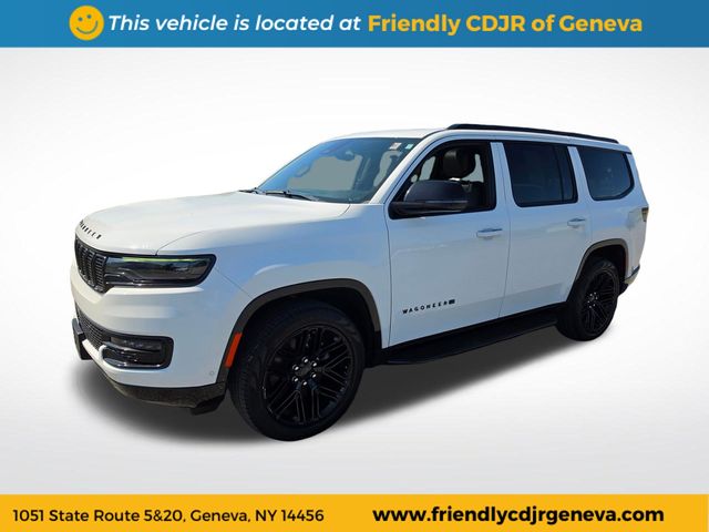 Bright White Clearcoat 2025 Jeep Wagoneer SUV / Crossover Four-Wheel Drive 8-Speed Automatic