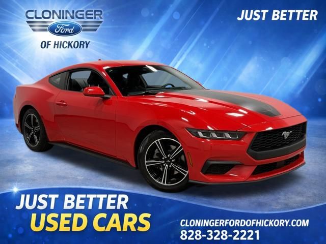 Race Red 2024 Ford Mustang EcoBoost Fastback RWD Coupe Rear-Wheel Drive Automatic