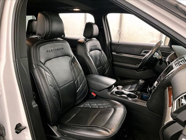 2017 Ford Explorer Platinum White at Bob Ruth Ford